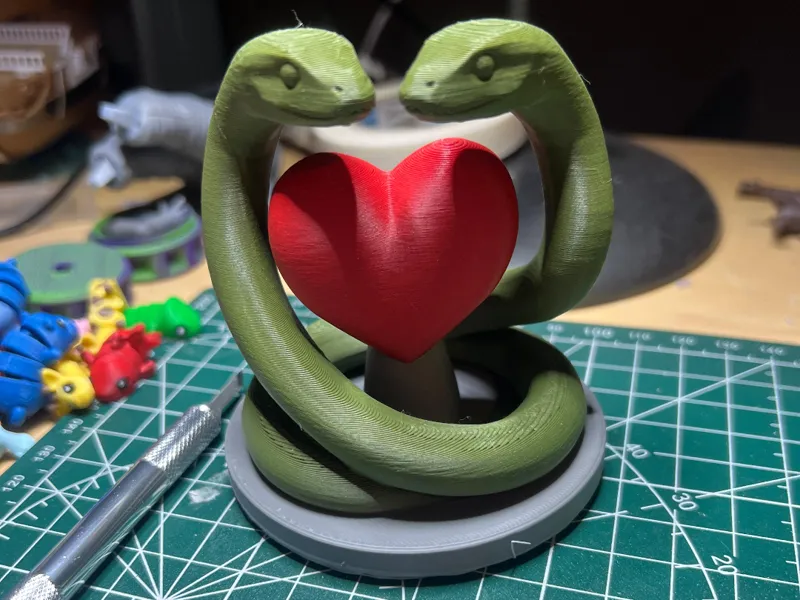 Snake in love