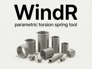 WindR | The Parametric Torsion Spring Winder