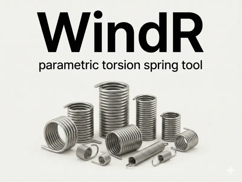 WindR | The Parametric Torsion Spring Winder