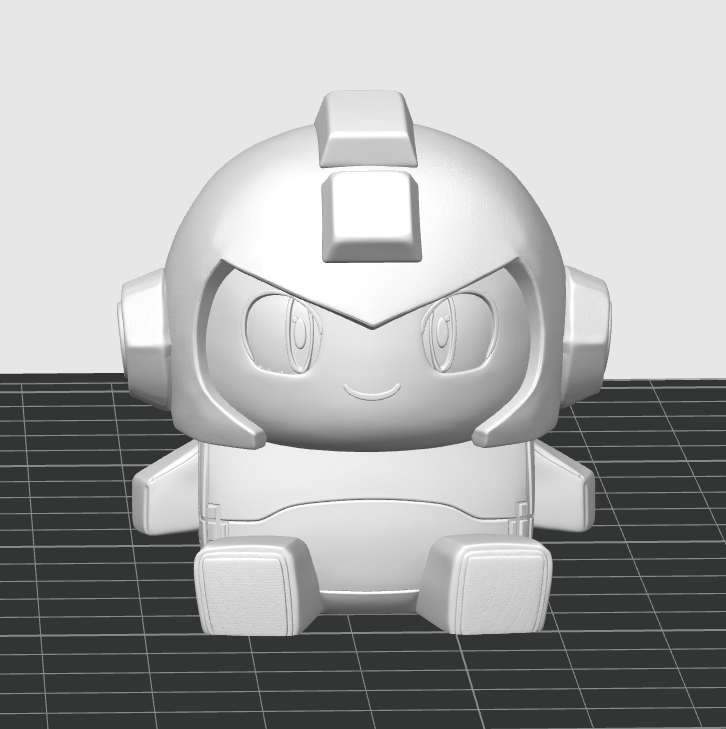 Fortnite Mega Man Sprite –Cute 3D Printable Figure - 1