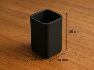 Mini Desktop Trash Can
