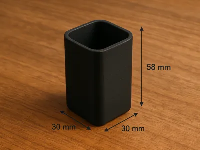 Mini Desktop Trash Can