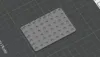 V total per well V = 6 µL - 0.1mm layer, 2 walls, 15% infill
