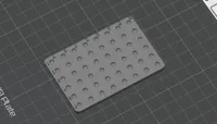 V total per well V = 6 µL - 0.1mm layer, 2 walls, 15% infill