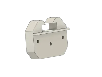drawer clip or clamp that goes behind the drawer