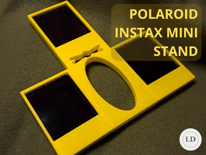 Polaroid instax mini stand