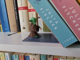 Yoda Book Stand Book End Using the Force