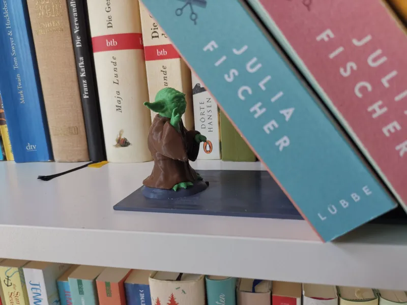 Yoda Book Stand Book End Using the Force