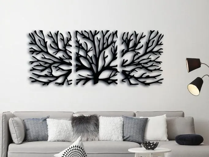 Tree of life wall decor 3 panels