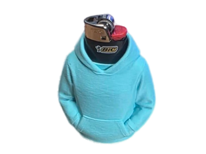 Bic 420 Cigarette Lighter Case Hoodie Sleeve Case