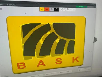 Example multi color 3d print file