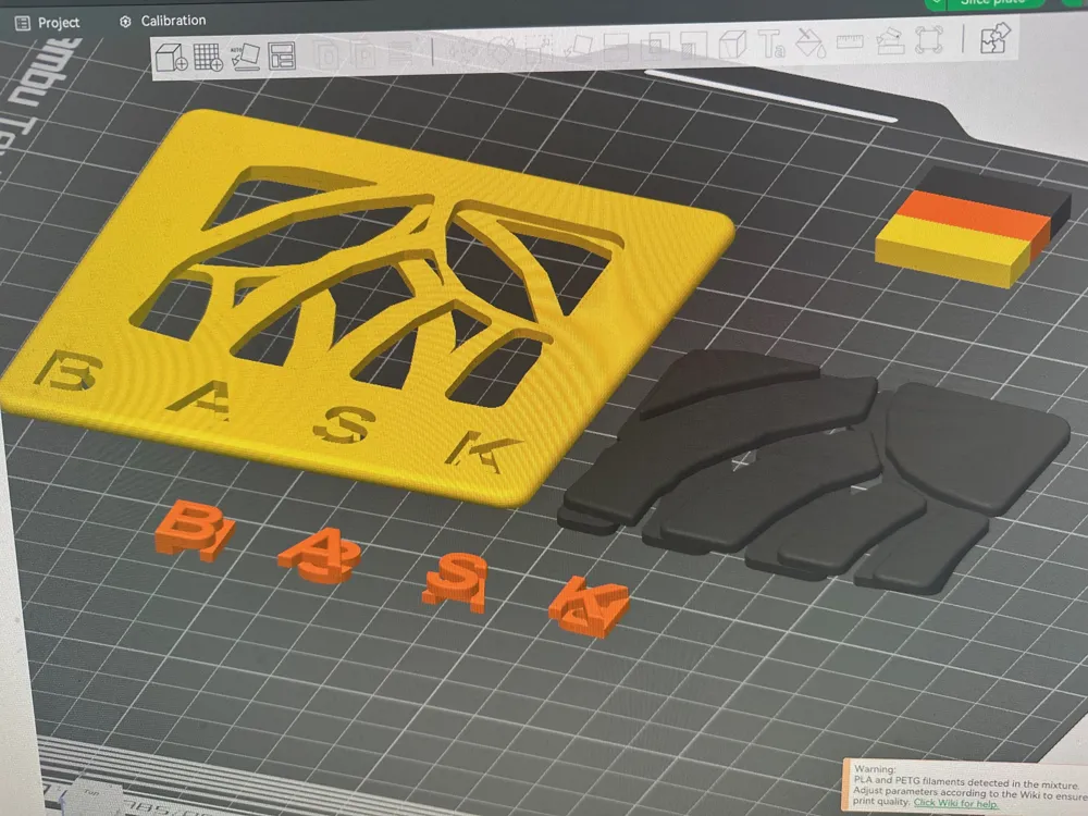 Example multi color 3d print file by Cluyt MakerWorld: Download Free 3D ...