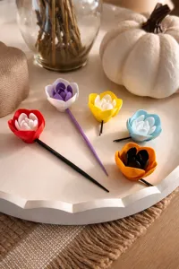 Single Color Flower (Bobby Pin)