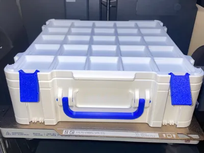 Gridfinity with pin storage box 5x5x9u