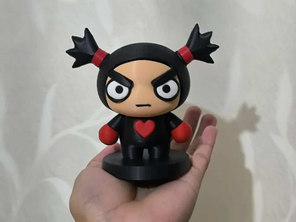Figura decorativa: Garu. Referencia del modelo original.