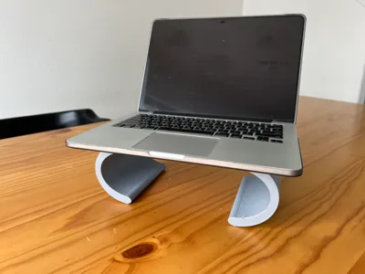 Organic shape moniter riser