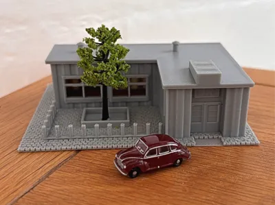 N Scale /Gauge Model Railway Building