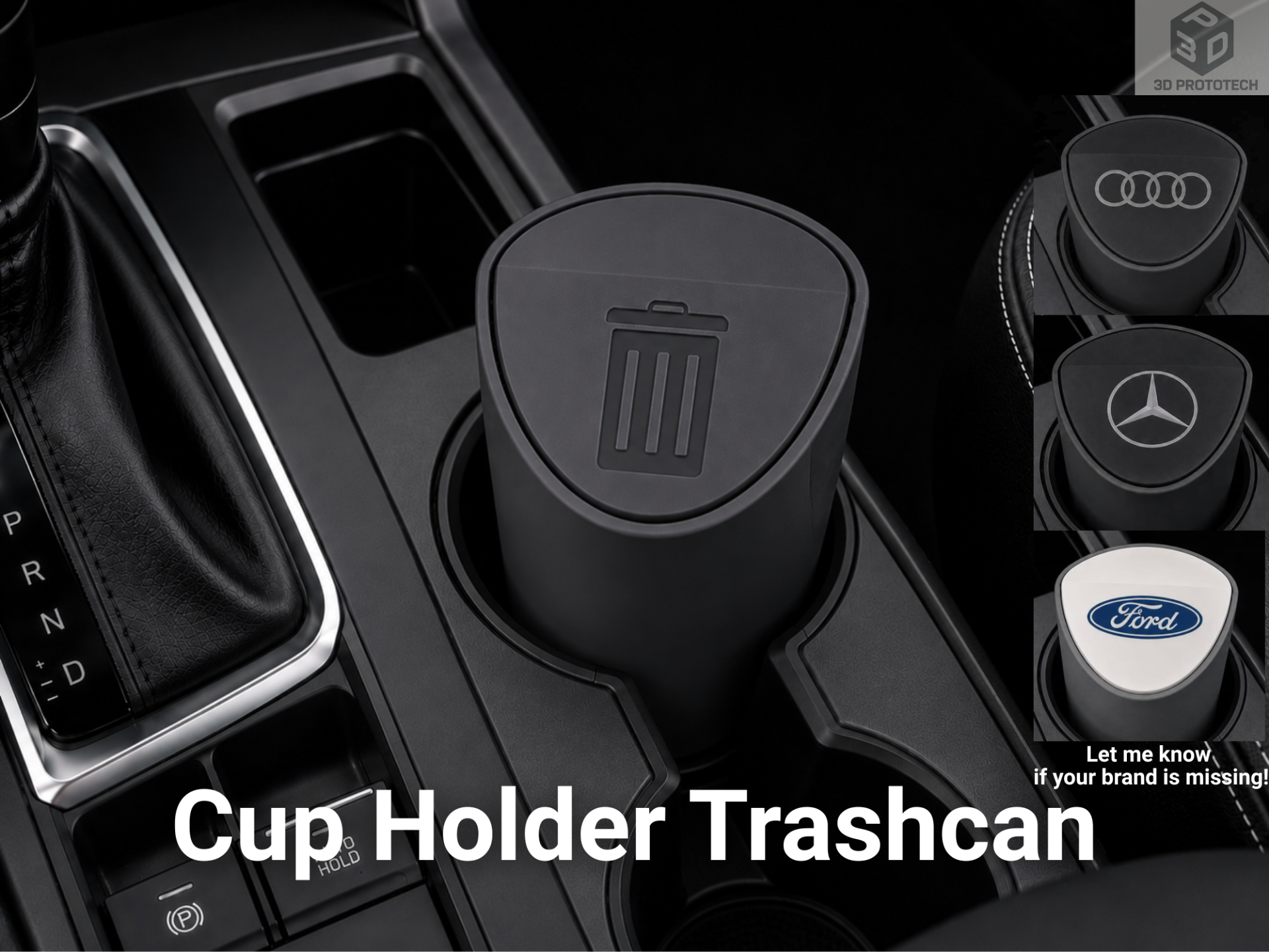 Cup Holder Trashcan