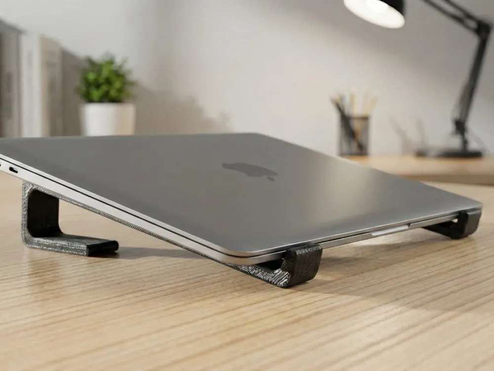 Minimalist Laptop Riser - Free 3D Print Model - MakerWorld