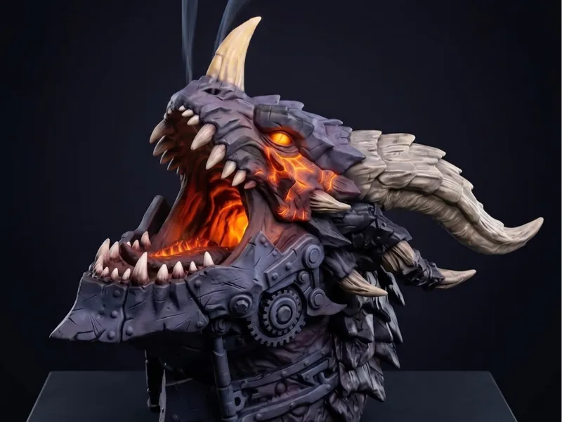 Dragon Incense Burner - DeathWing (WoW)
