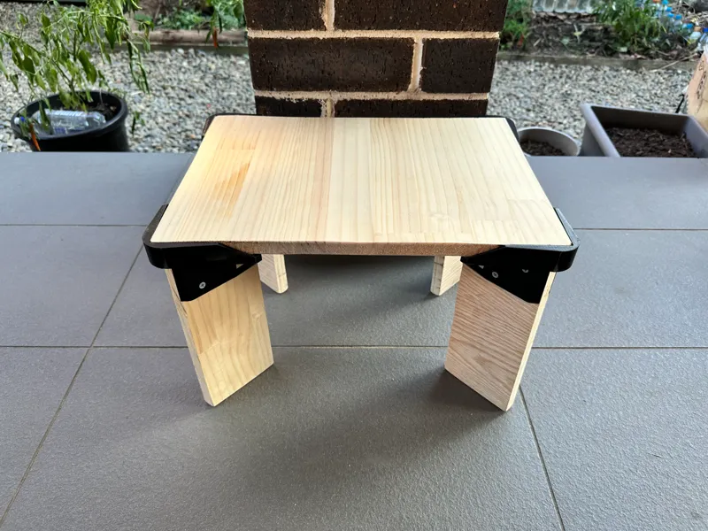 Short stool - compact seating stool