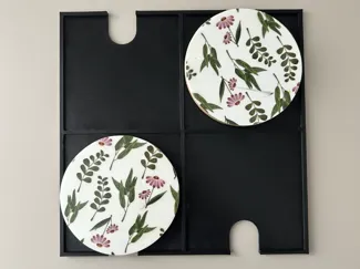 Square/Round Coaster Jig - EufyMake E1 UV Printer
