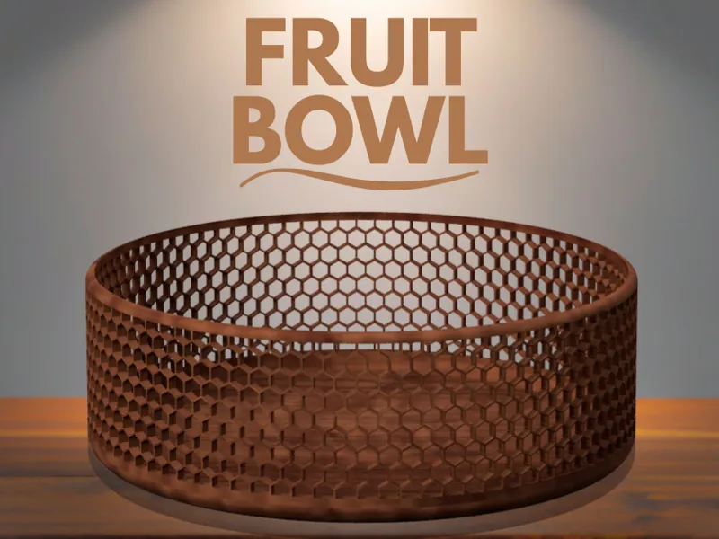 Modern Fruit Bowl