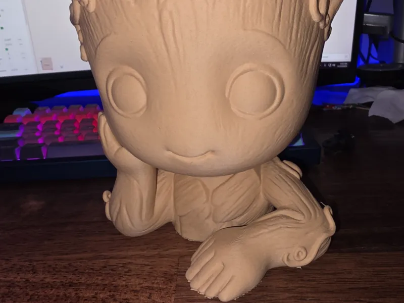 Cute Groot planter