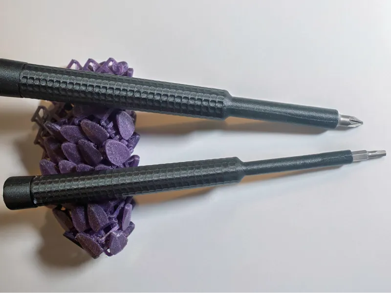 Modern rotating screwdriver set 4.2mm and 6.4mm
