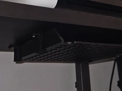 Under desk anchors for A4 Tray