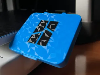 Bambulab A1 Screen cover SNAP ON HINGE. NO SCREWS!