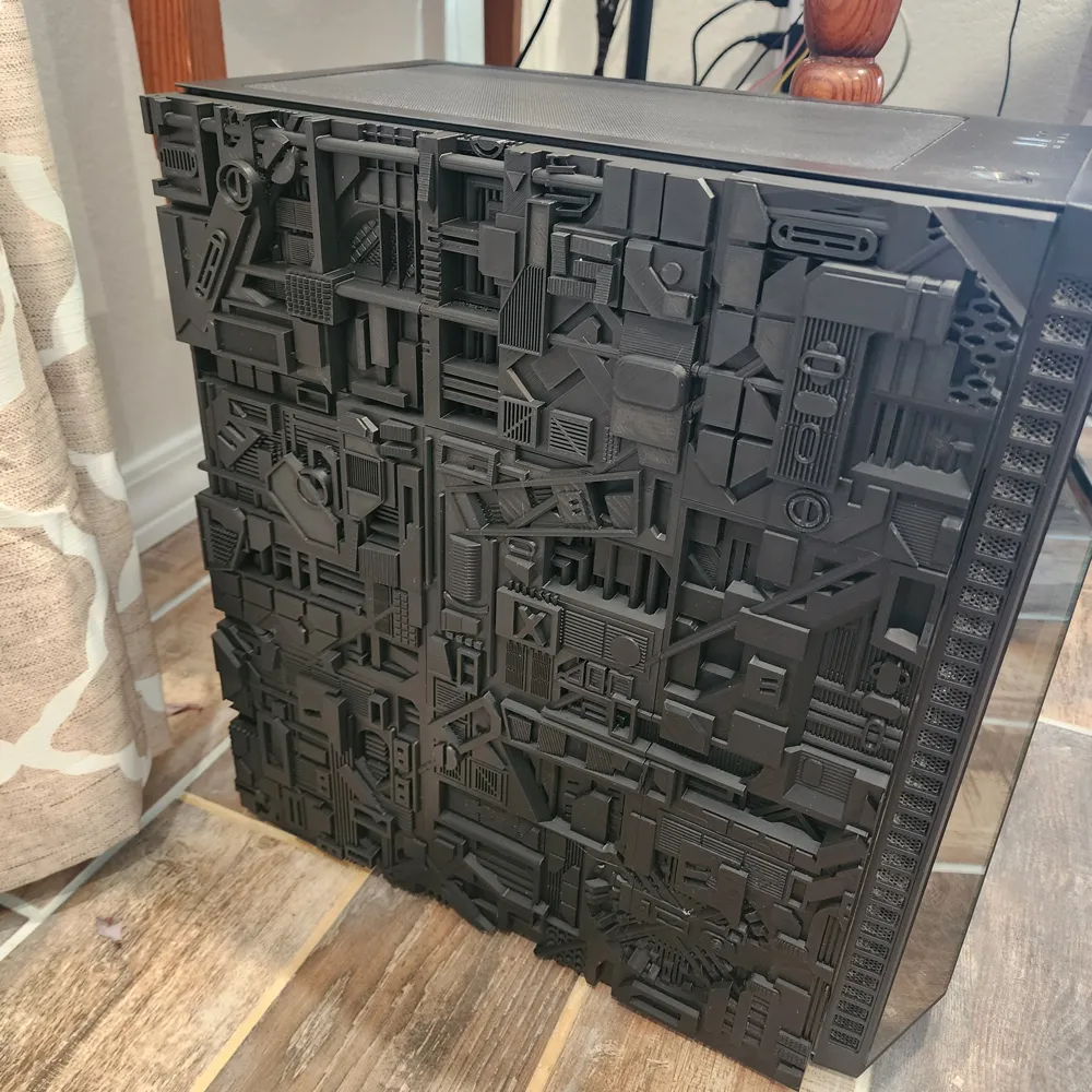 The BORG for IBUYPOWER PC panel - Free 3D Print Model - MakerWorld