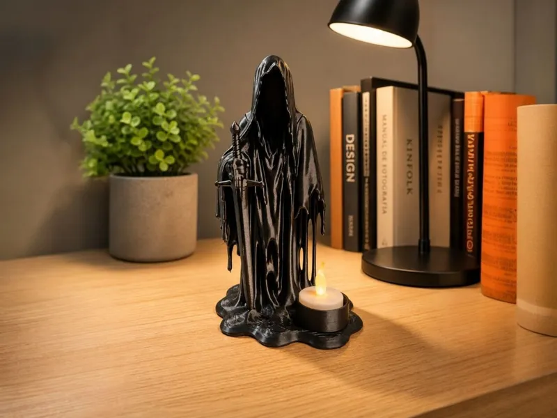 Grim Reaper Candle Holder