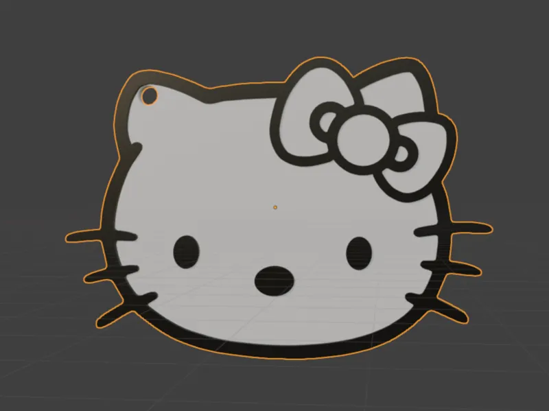 Hello Kitty Keychain
