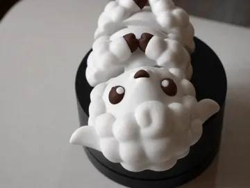 Modelo para impresión 3D: Flexi Sheep [ BACK SIDE ] — vista de referencia 4