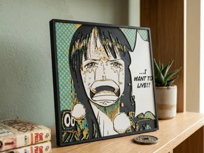 Nico Robin Iconic One Piece Wall Art – No AMS