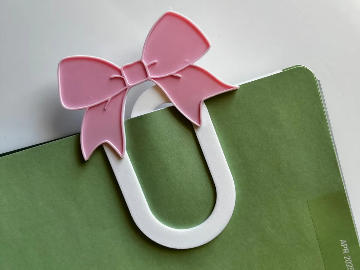 chunky bow paper clip by outofthesensorybin MakerWorld: Download Free ...