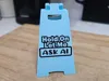 The "Ask AI" Desk Sign