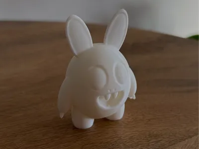 Egg bunny monster