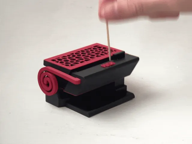 Toothpick dispenser - fully printed (v2)
