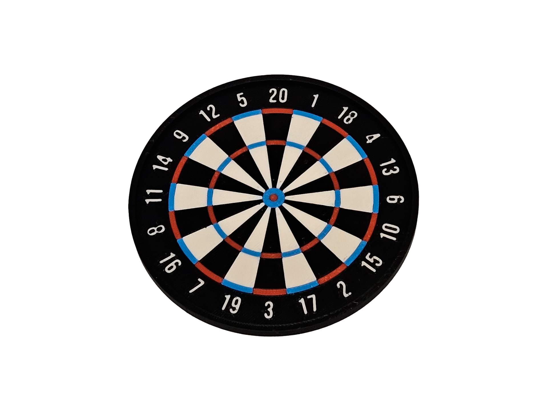 Dart board coaster