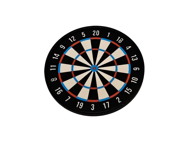 Dart board coaster