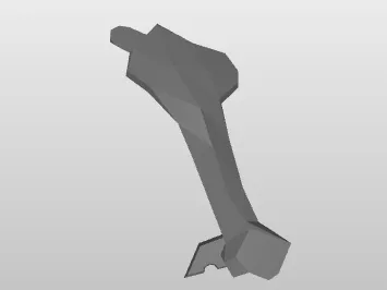 Metal Gear Rising Raiden Leg Armor Piece