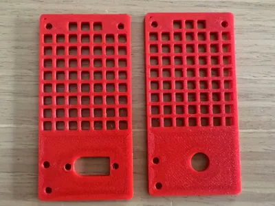 PC FLEX PSU COVER Computer FLEX power supply position cover (XT60E and 5.5/2.5 interface)