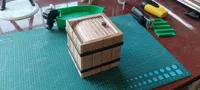 Pot à crayons tonneau Minecraft — photo 2