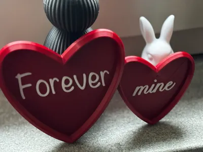 Heart Bowl Decor Forever Mine forever mine