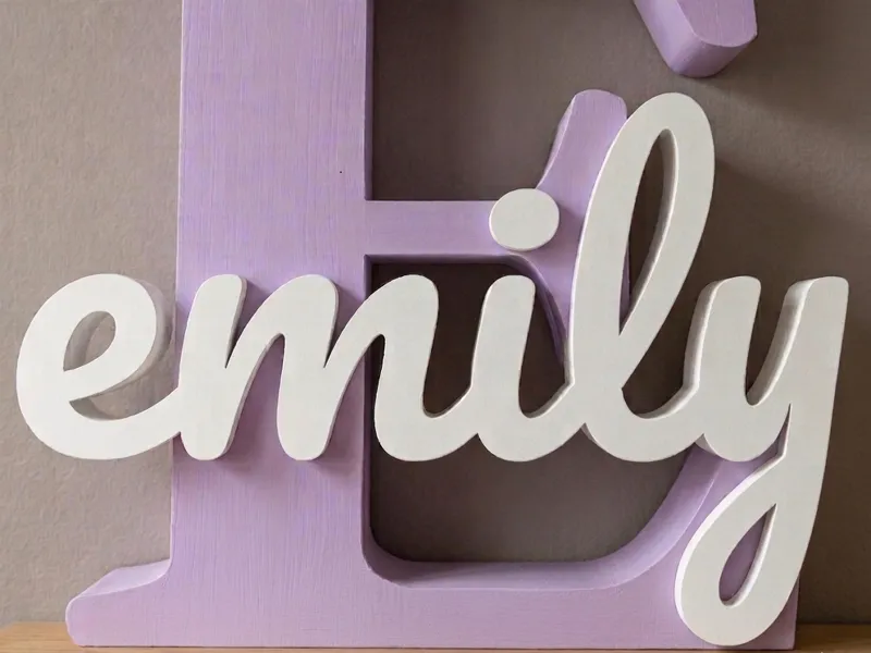 LETRA INICIA CON NOMBRE EMILY