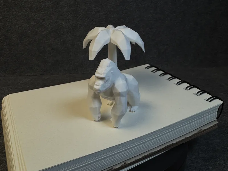 Low Poly Gorilla