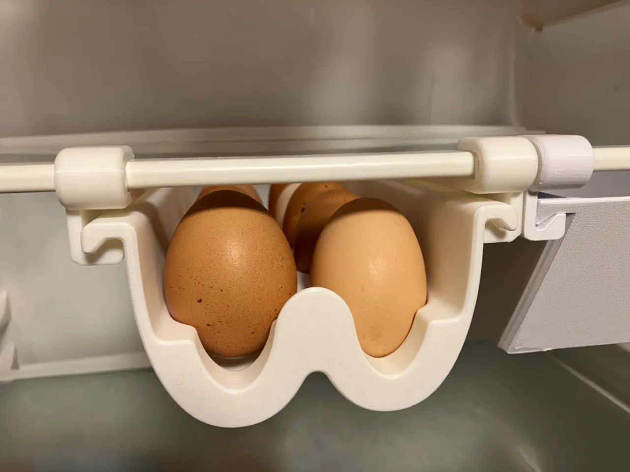 10 Fridge Egg Box, for rail system, w/o support view 2