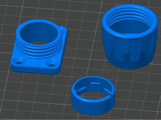 GBFans Loom Swivel Mount